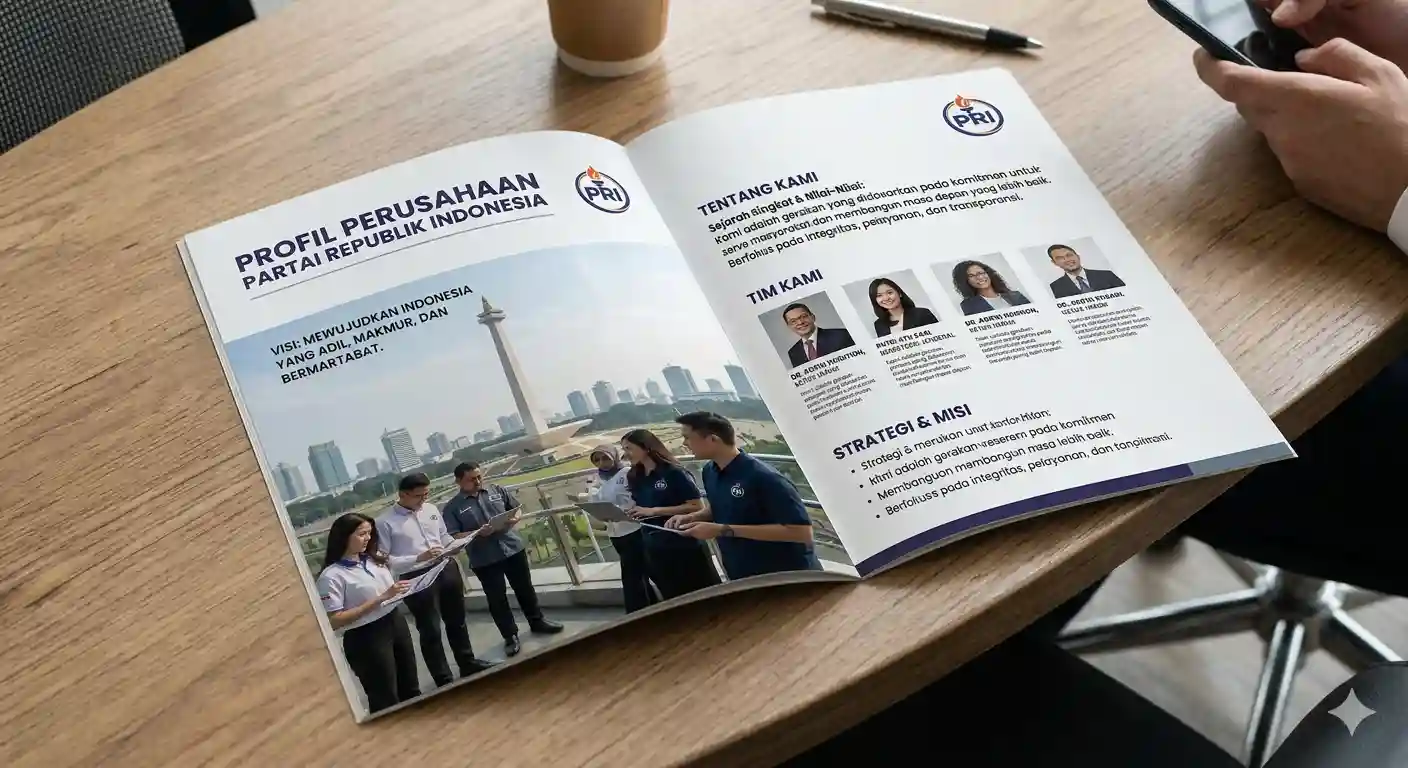 Cetak Company Profile Partai Politik untuk Kebutuhan Kampanye
